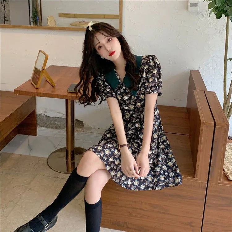YGPRW Short Sleeved Dress Women's-3