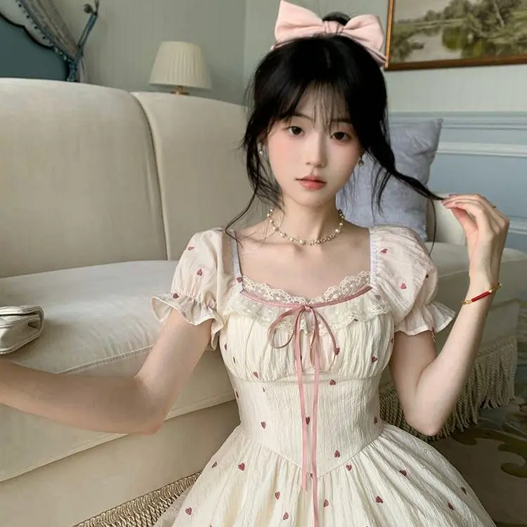 YGPRW Short Sleeved Dress Women's-3