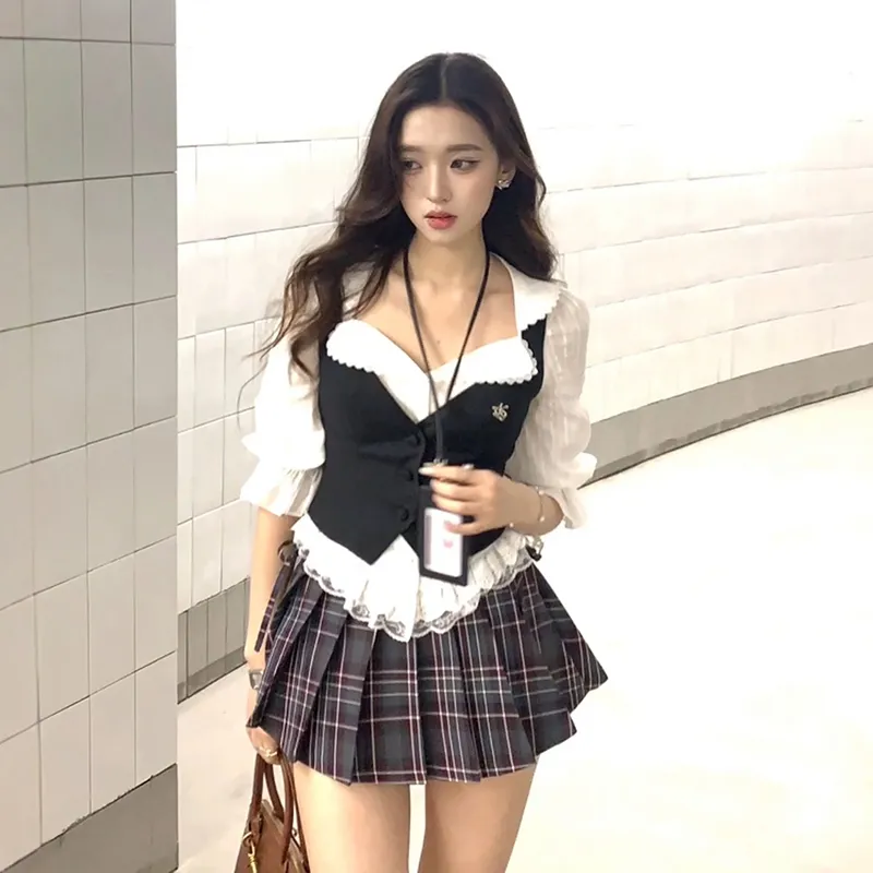 YGPRW Two Piece Skirt Sets Women's-2