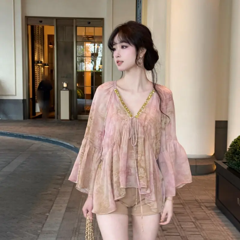 YGPRW Shirts Women's Pink-2