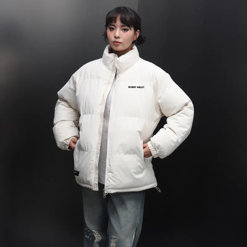 BOBBY ABLEY Puffer Jacket Unisex Dark Purple-23