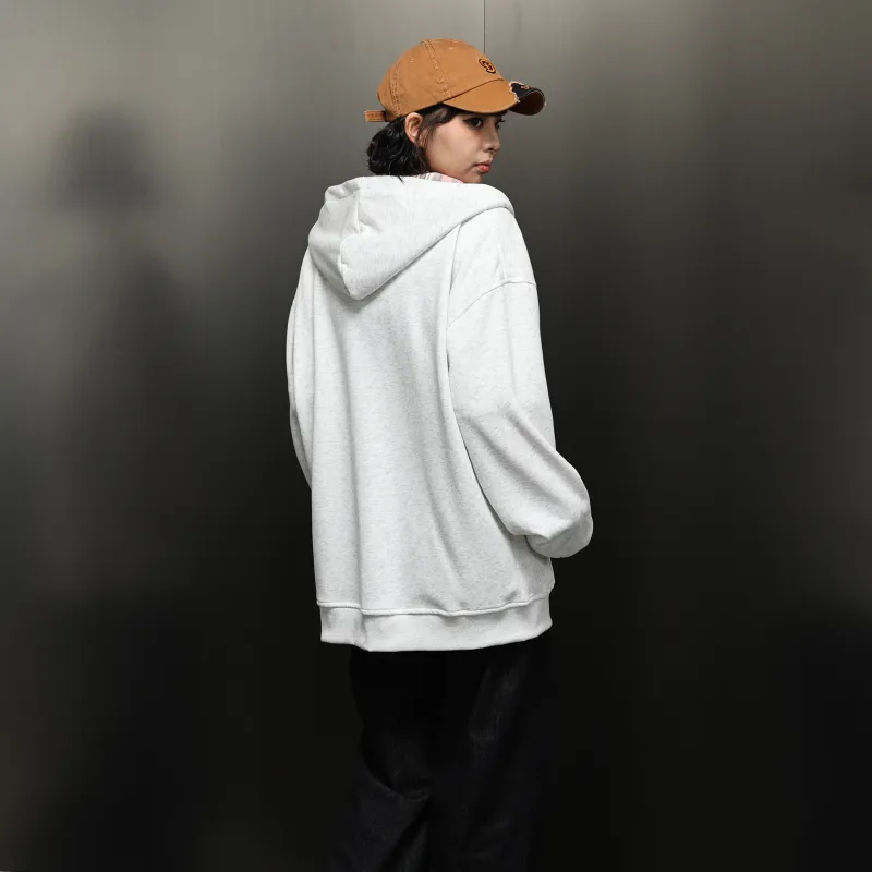 BOBBY ABLEY Sweatshirt Unisex White Heather Gray-7