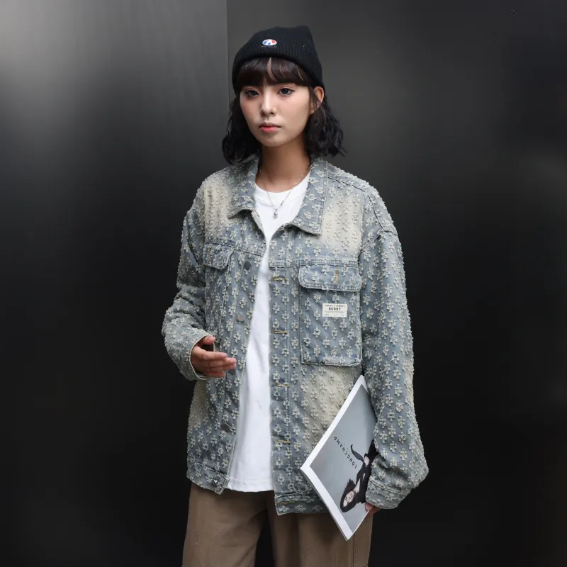 BOBBY ABLEY Denim Jacket Unisex-15