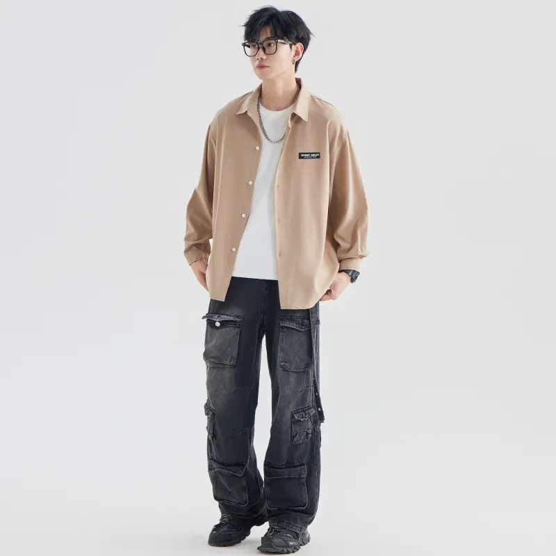 BOBBY ABLEY Shirt Coat Fall And Winter Unisex-57