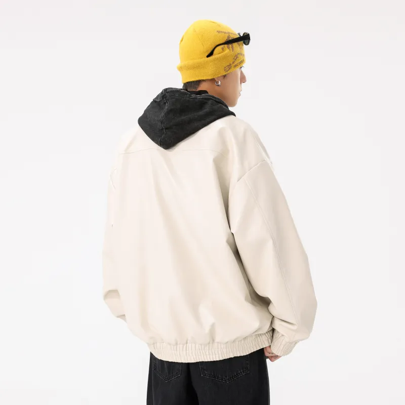 BOBBY ABLEY Leather Jacket Unisex-11