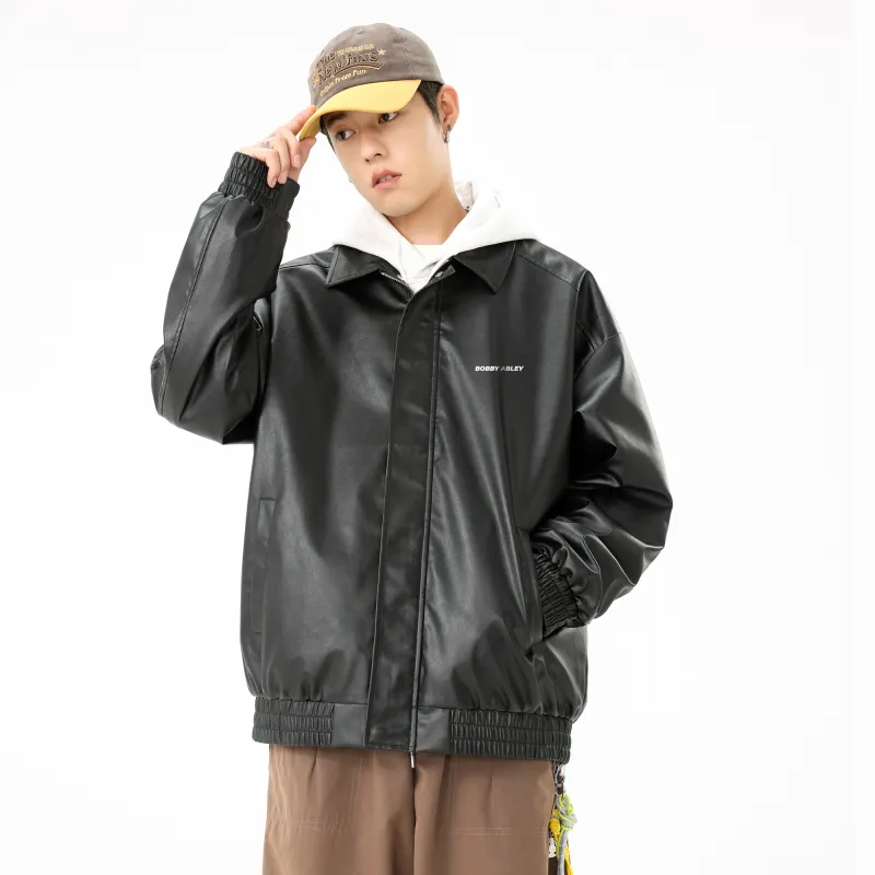 BOBBY ABLEY Leather Jacket Unisex-6