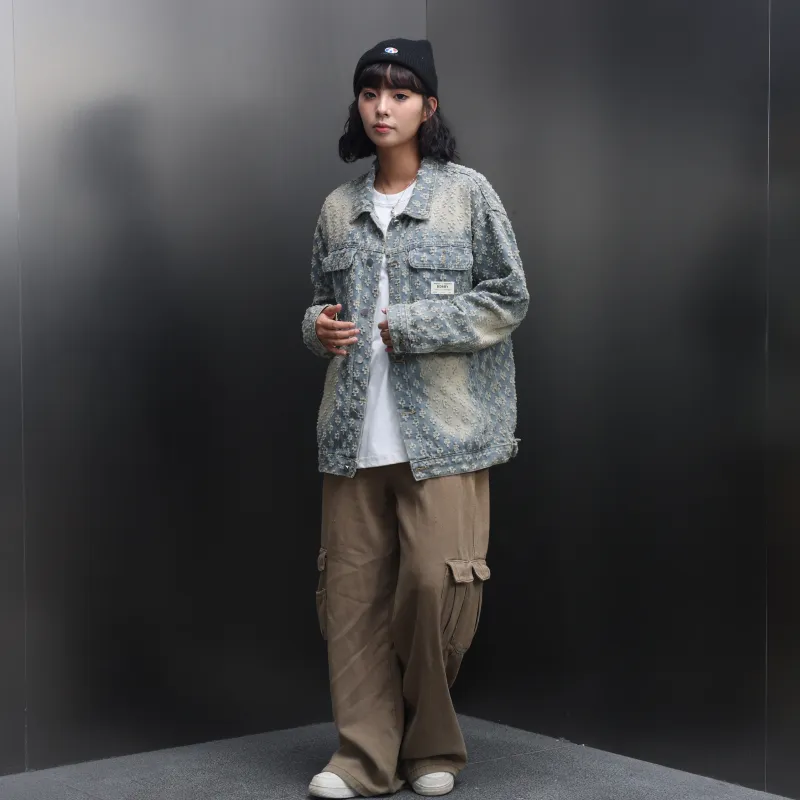 BOBBY ABLEY Denim Jacket Unisex-12