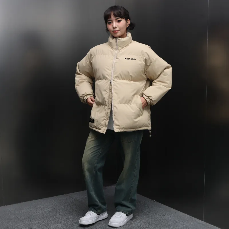 BOBBY ABLEY Puffer Jacket Unisex Dark Purple-18