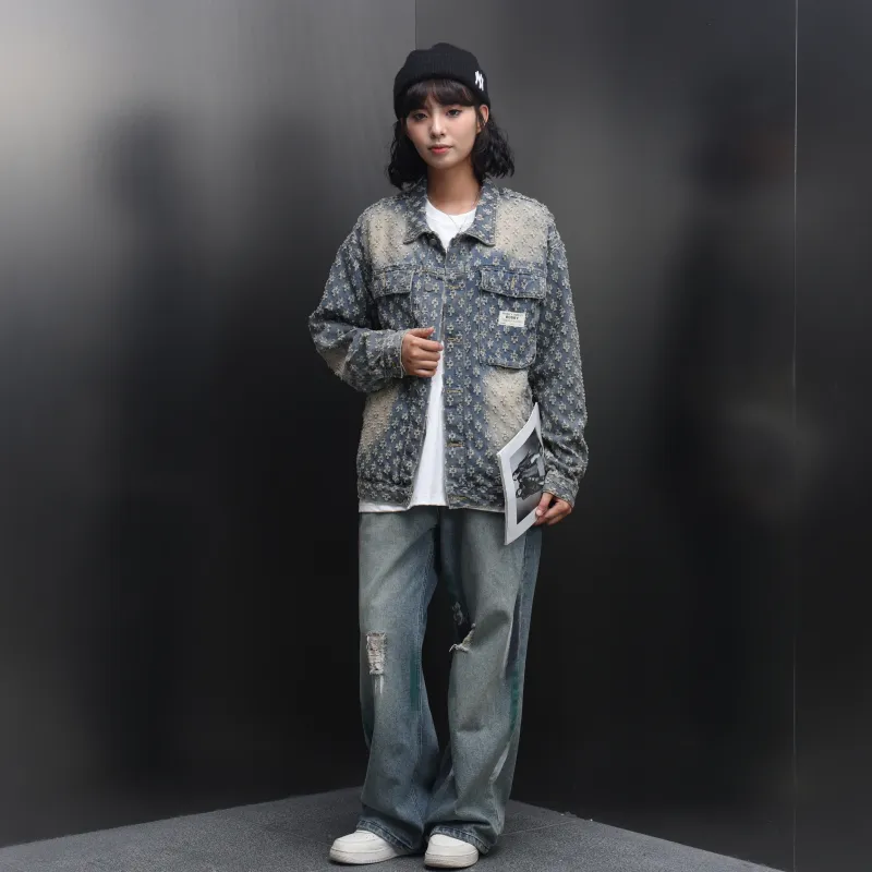 BOBBY ABLEY Denim Jacket Unisex-6