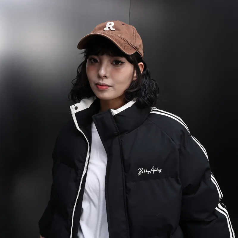 BOBBY ABLEY Puffer Jacket Unisex Black-4