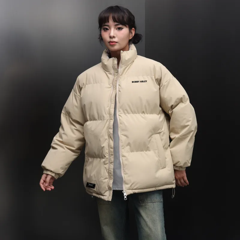 BOBBY ABLEY Puffer Jacket Unisex Dark Purple-16