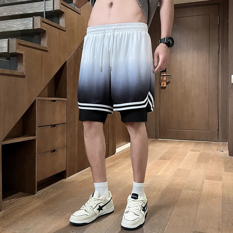BOBBY ABLEY Basketball Shorts Unisex-14