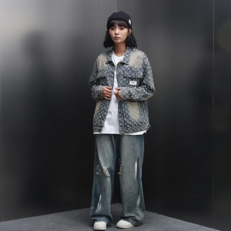 BOBBY ABLEY Denim Jacket Unisex-3
