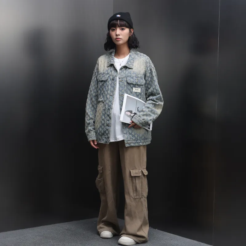 BOBBY ABLEY Denim Jacket Unisex-14