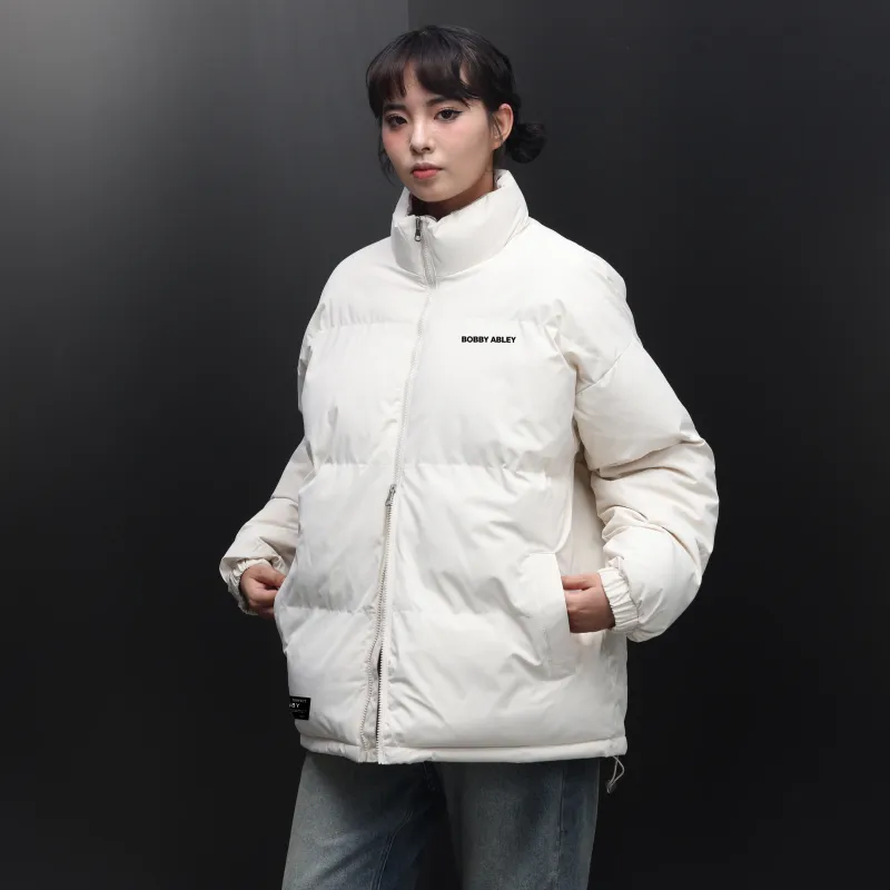 BOBBY ABLEY Puffer Jacket Unisex Dark Purple-25