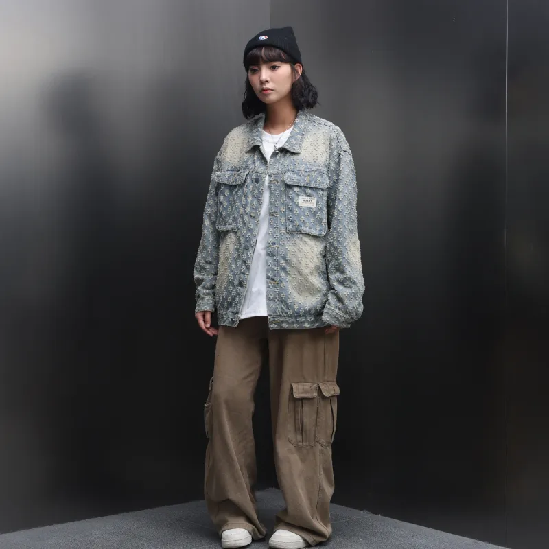 BOBBY ABLEY Denim Jacket Unisex-11