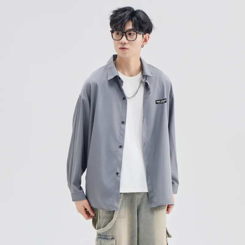BOBBY ABLEY Shirt Coat Fall And Winter Unisex-121