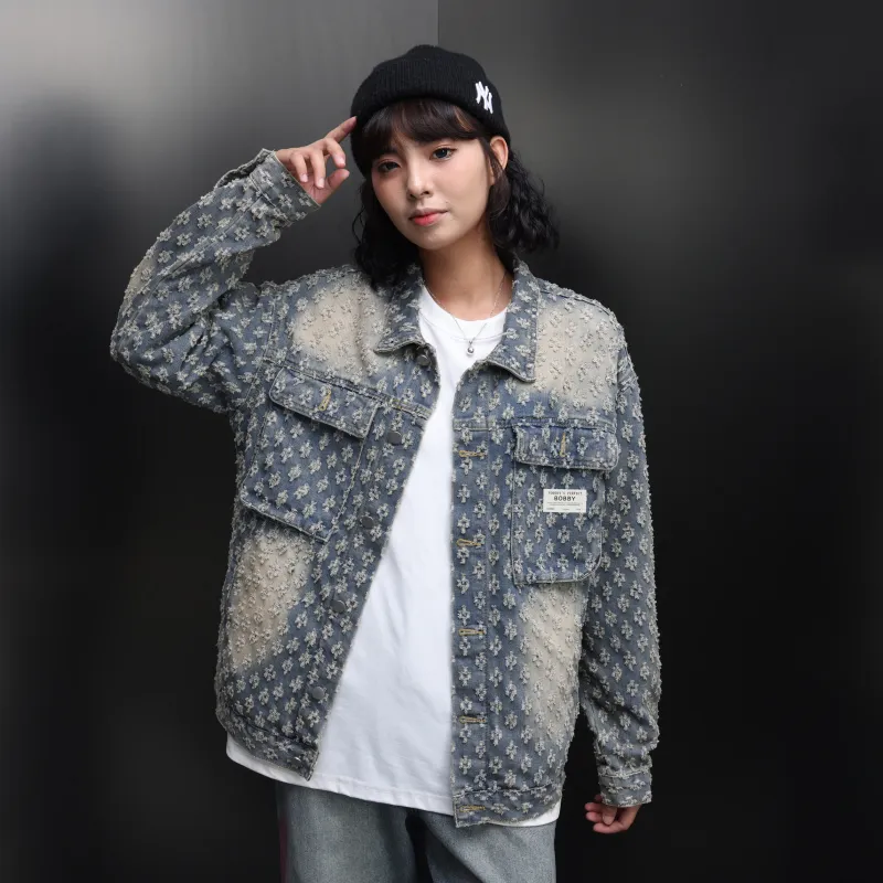 BOBBY ABLEY Denim Jacket Unisex-4