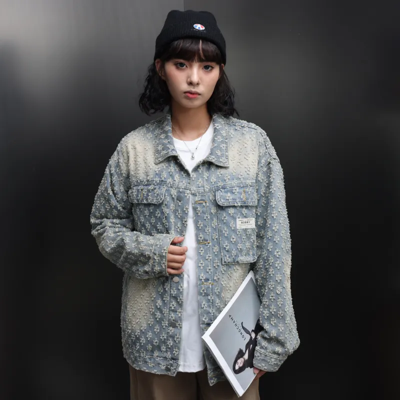 BOBBY ABLEY Denim Jacket Unisex-16