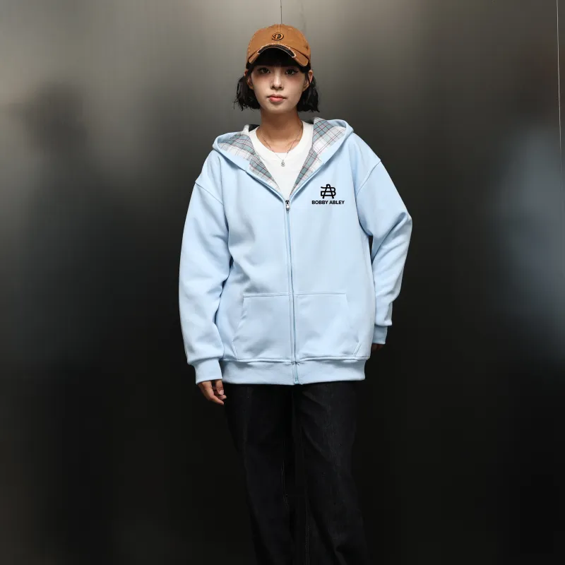 BOBBY ABLEY Sweatshirt Unisex White Heather Gray-35
