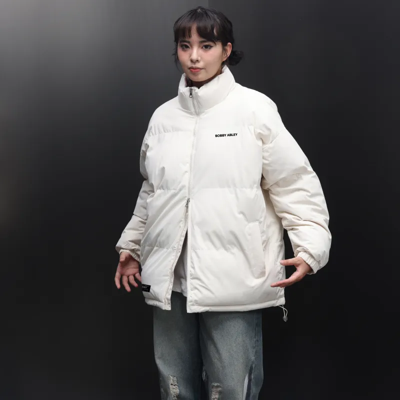 BOBBY ABLEY Puffer Jacket Unisex Dark Purple-26