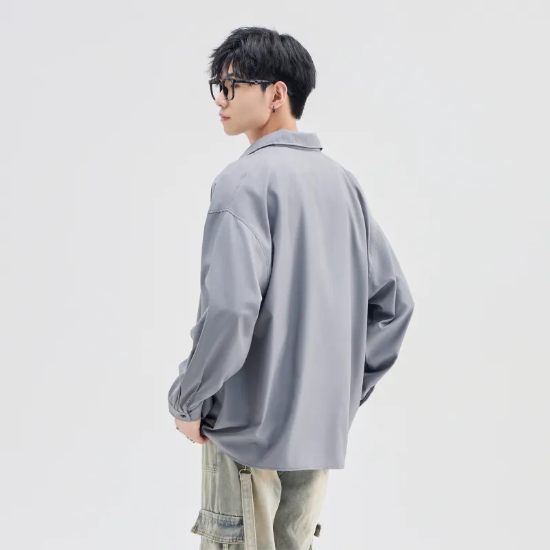 BOBBY ABLEY Shirt Coat Fall And Winter Unisex-123