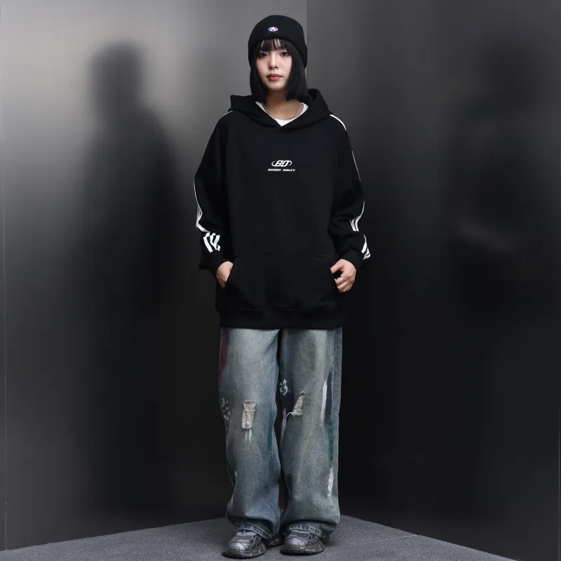 BOBBY ABLEY Sweatshirt Set Unisex Black-10