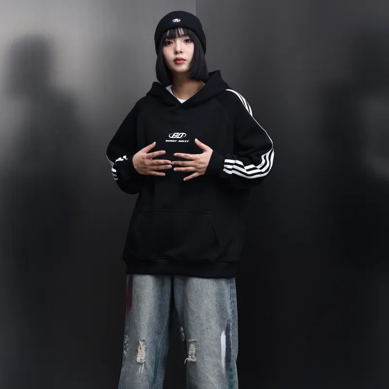 BOBBY ABLEY Sweatshirt Set Unisex Black-12