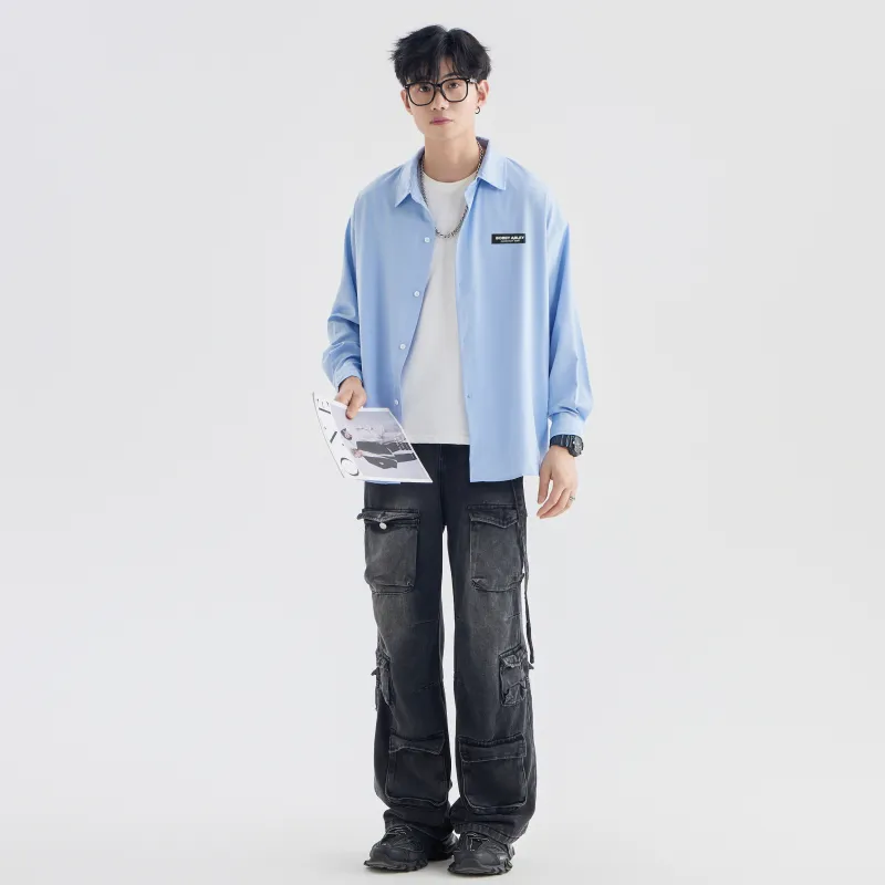 BOBBY ABLEY Shirt Coat Fall And Winter Unisex-102