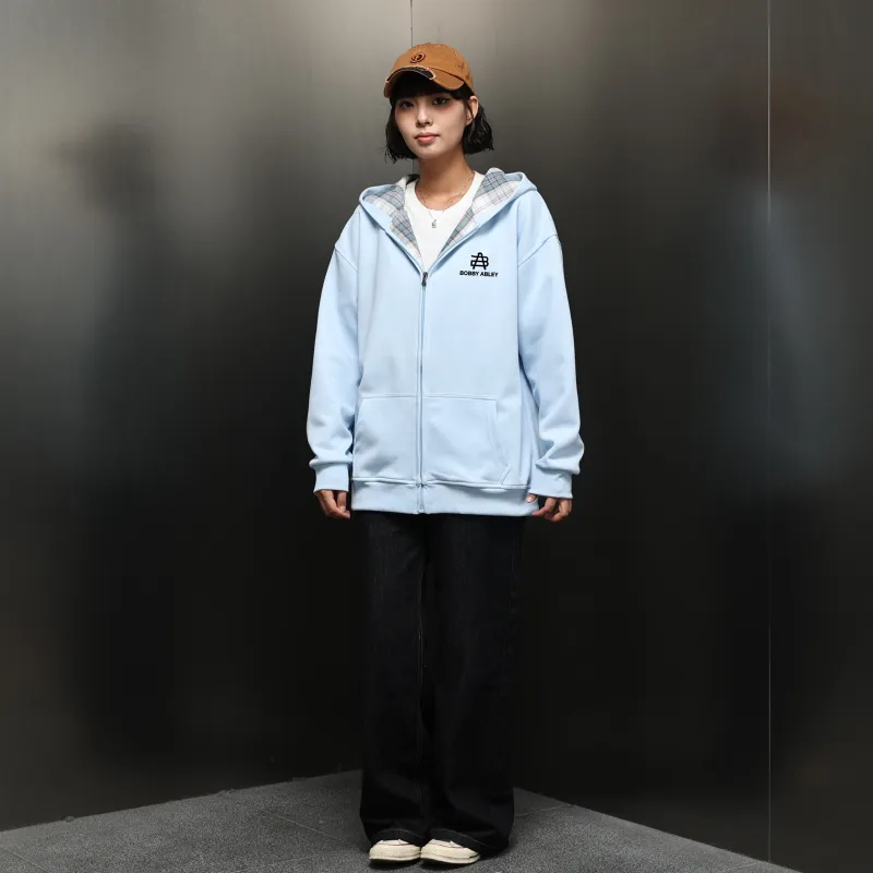 BOBBY ABLEY Sweatshirt Unisex White Heather Gray-34
