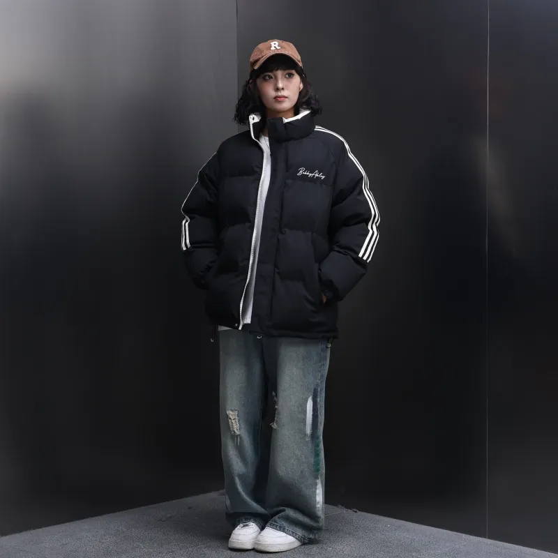 BOBBY ABLEY Puffer Jacket Unisex Black-3