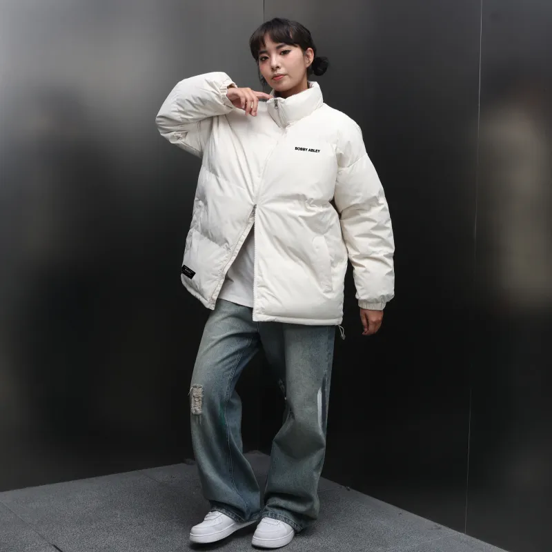 BOBBY ABLEY Puffer Jacket Unisex Dark Purple-24