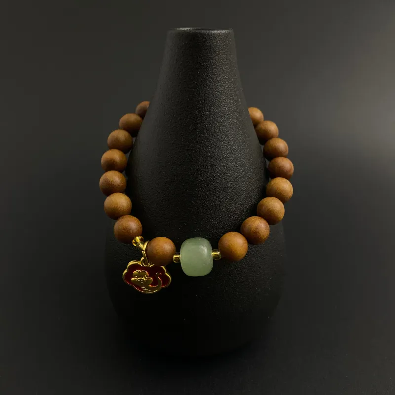 ERXI Sandalwood Wooden Bracelets Unisex-3