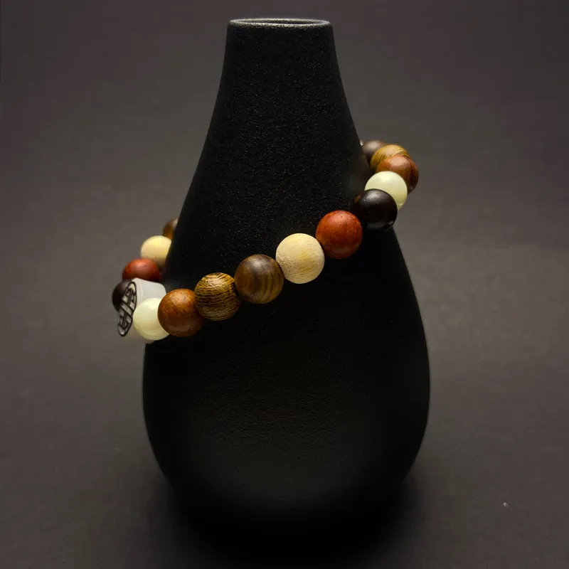 ERXI Sandalwood Wooden Bracelets Unisex-29