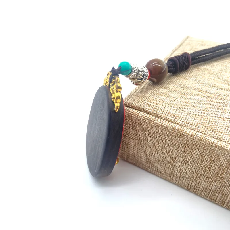 ERXI Wooden Necklaces Unisex-4