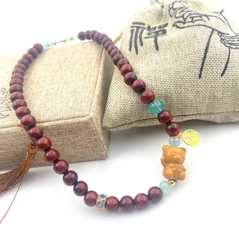 ERXI Pterocarpus Bracelets Unisex-2