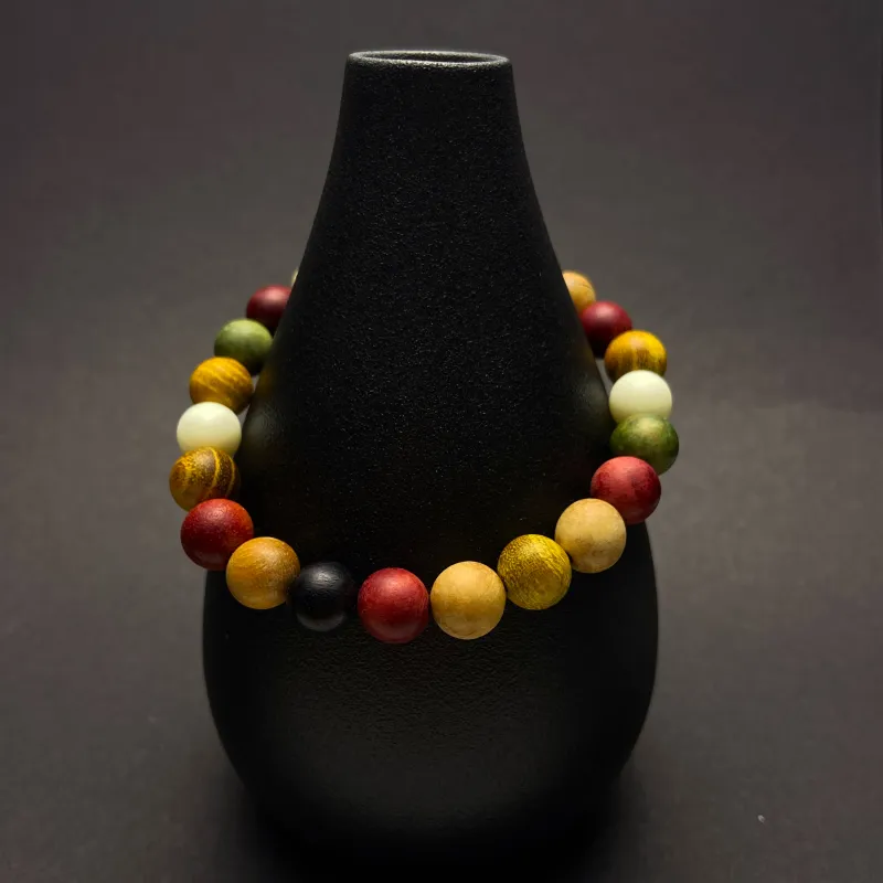 ERXI Sandalwood Wooden Bracelets Unisex-32