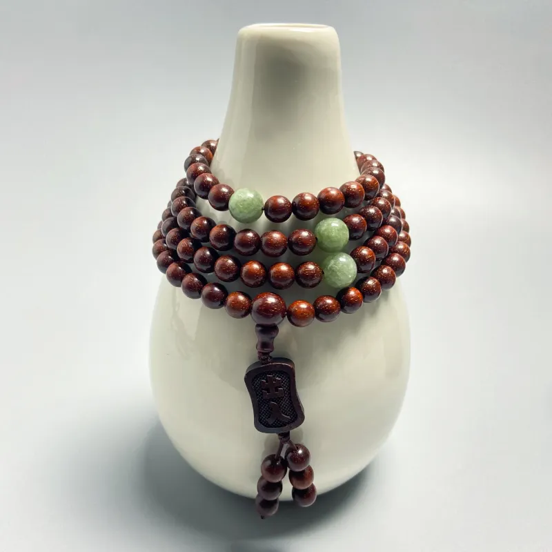 ERXI Pterocarpus Wooden Bracelets Unisex-3