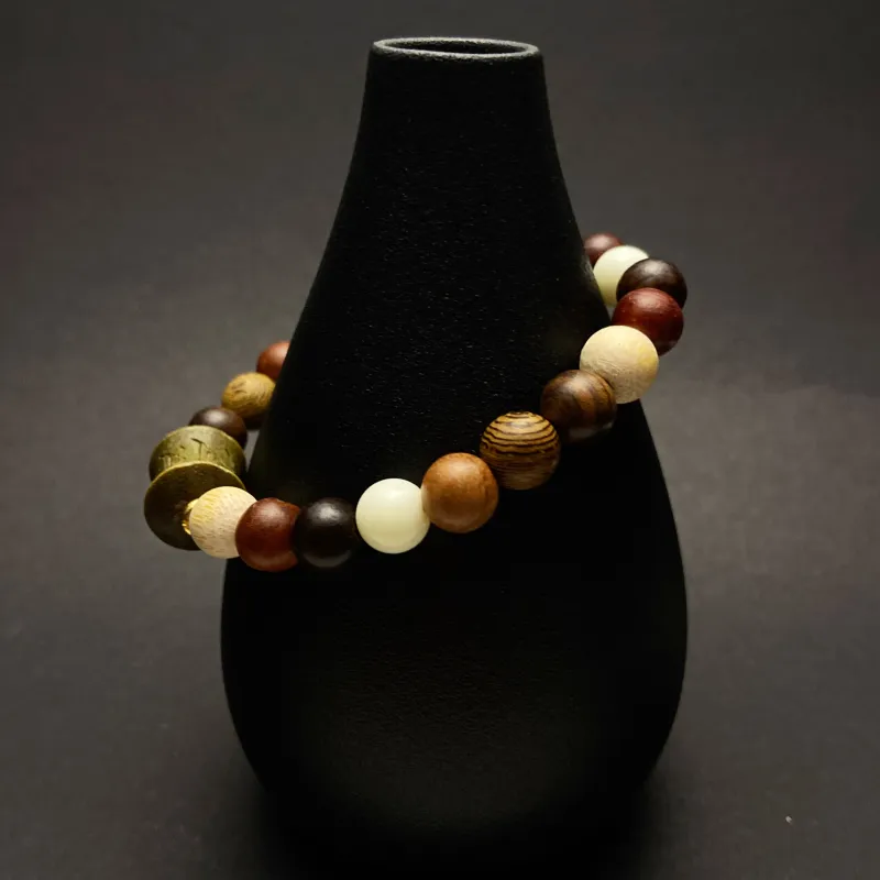 ERXI Sandalwood Wooden Bracelets Unisex-9