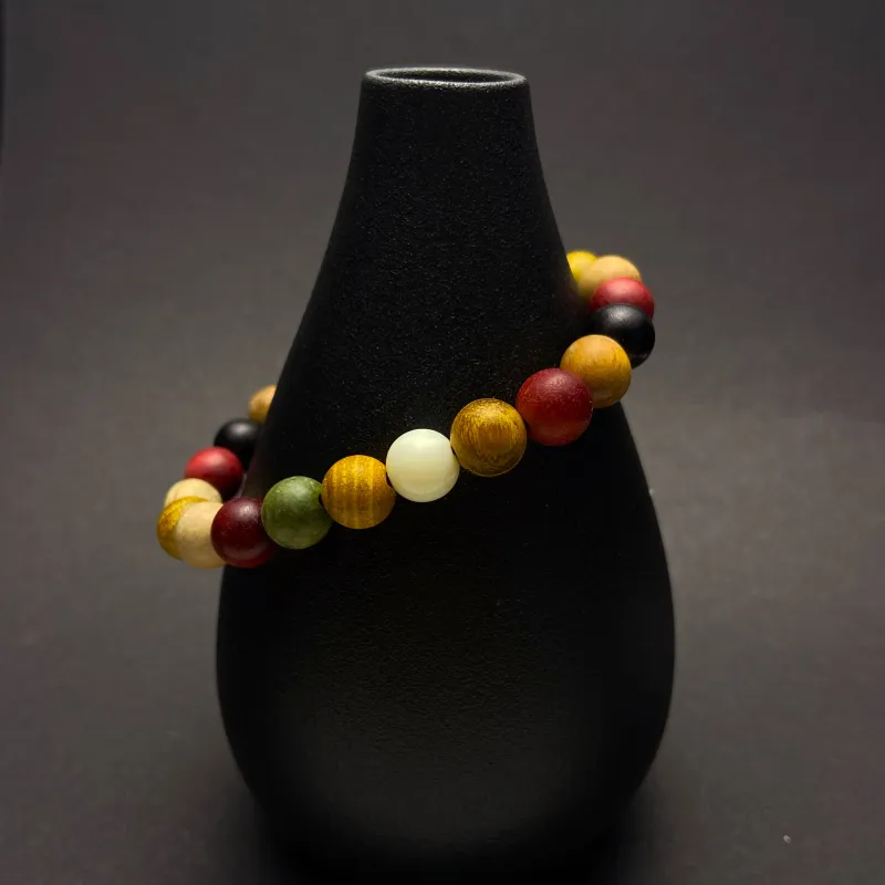 ERXI Sandalwood Wooden Bracelets Unisex-31
