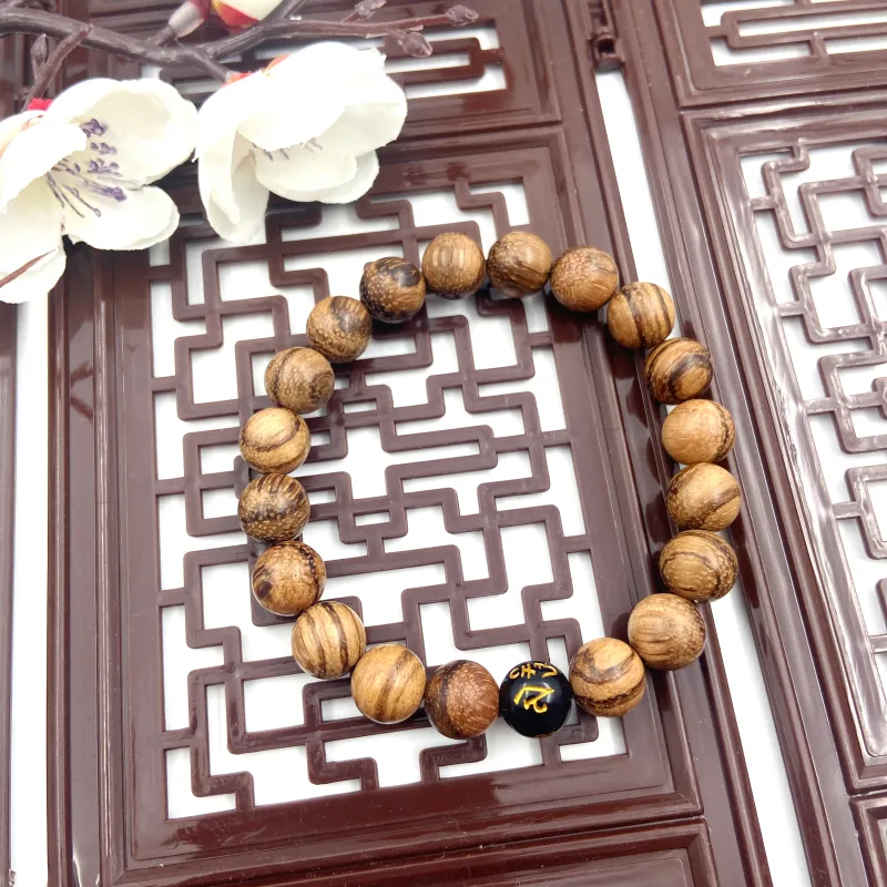 ERXI Sandalwood Wooden Bracelets Unisex-5