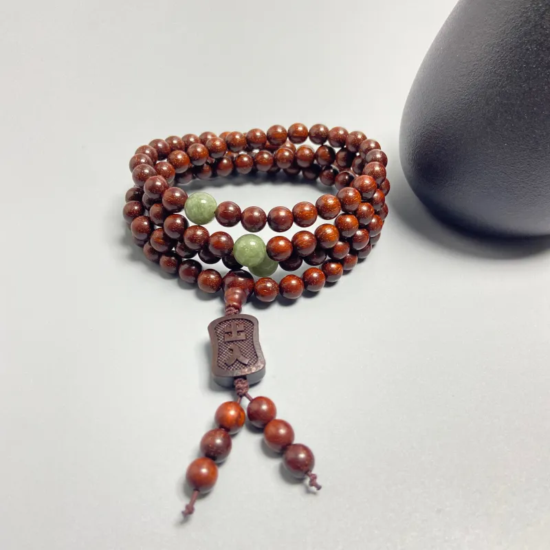 ERXI Pterocarpus Wooden Bracelets Unisex-1