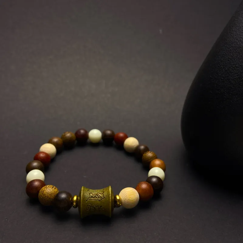 ERXI Sandalwood Wooden Bracelets Unisex-6