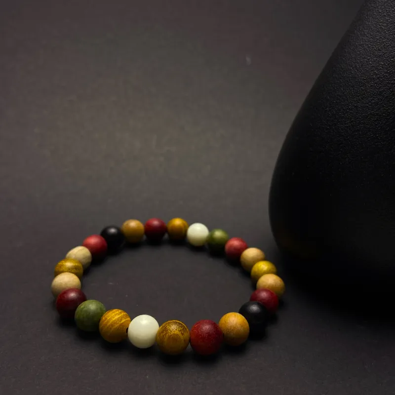 ERXI Sandalwood Wooden Bracelets Unisex-33