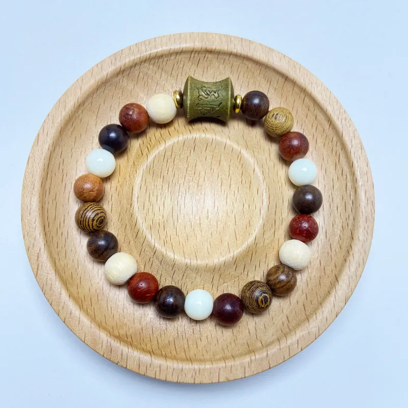 ERXI Sandalwood Wooden Bracelets Unisex-7