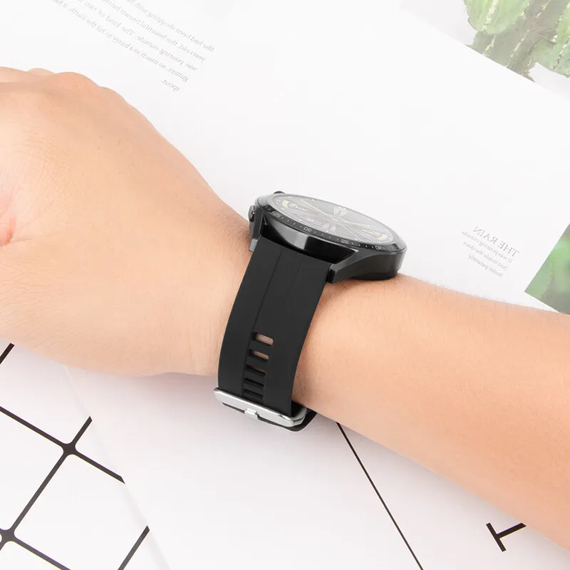 AMKE Huawei Compatibility Watch Band 210mm Silicone Material-5