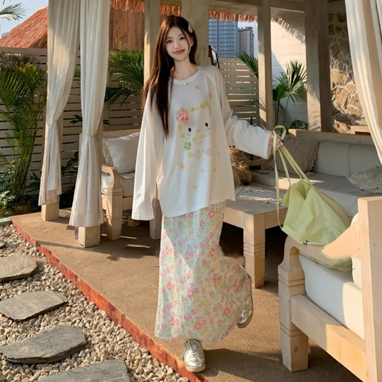 COMMA GIRL Two Piece Skirt Sets Women's-6