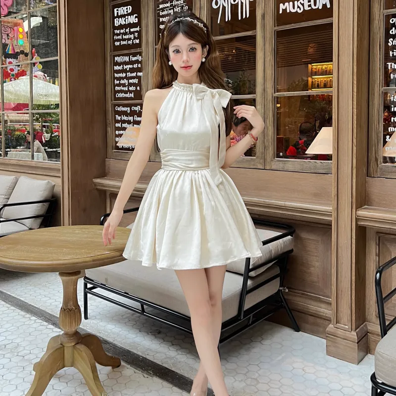 COMMA GIRL Sleeveless Dress Women's Apricot-5