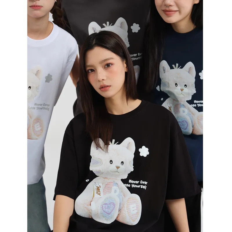 NELY Short Sleeved T Shirts Unisex-11