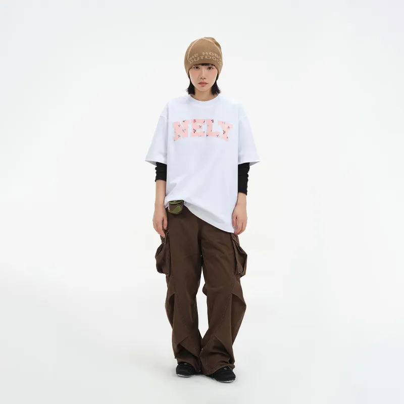 NELY Drop Shoulder Sleeve T Shirt Women's-12